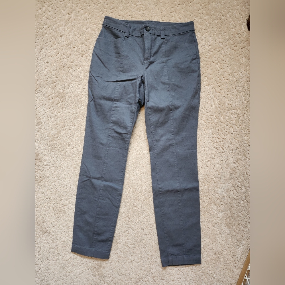 Duluth Women's Gray/Blue Pants, 8x31"